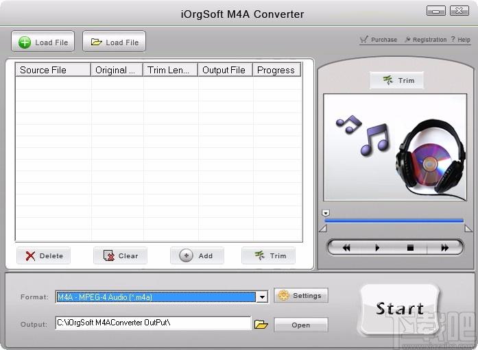 iOrgSoft M4A Converter下载,M4A音频格式转换器