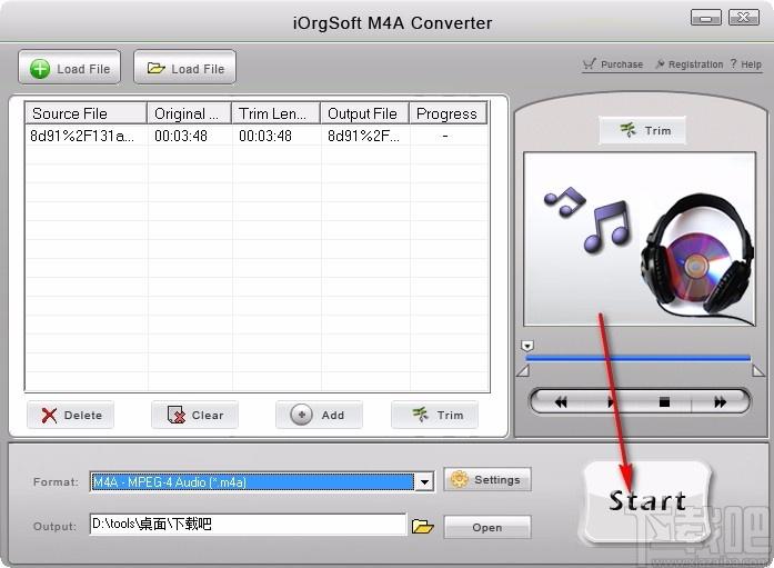 iOrgSoft M4A Converter下载,M4A音频格式转换器