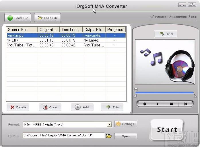 iOrgSoft M4A Converter下载,M4A音频格式转换器