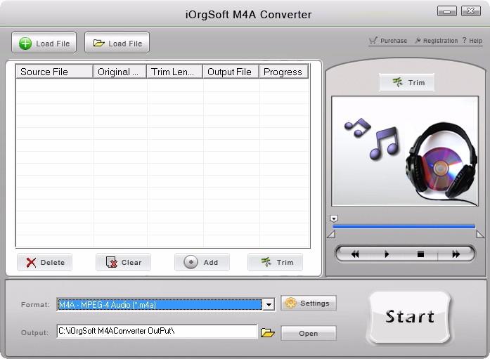 iOrgSoft M4A Converter下载,M4A音频格式转换器