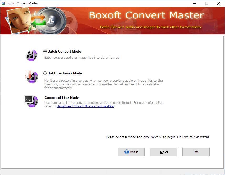 Boxoft Converter Master下载,图片转换,音频转换,CD翻录