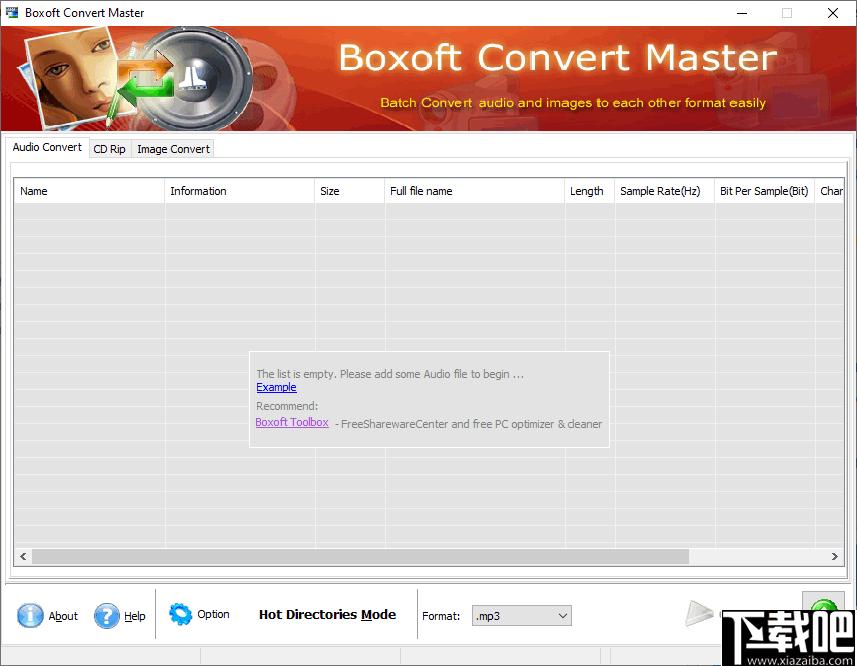 Boxoft Converter Master下载,图片转换,音频转换,CD翻录